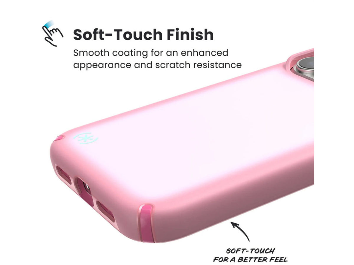 Speck iPhone 17 Pro Presidio Lux, MagSafe, Ibis Pink