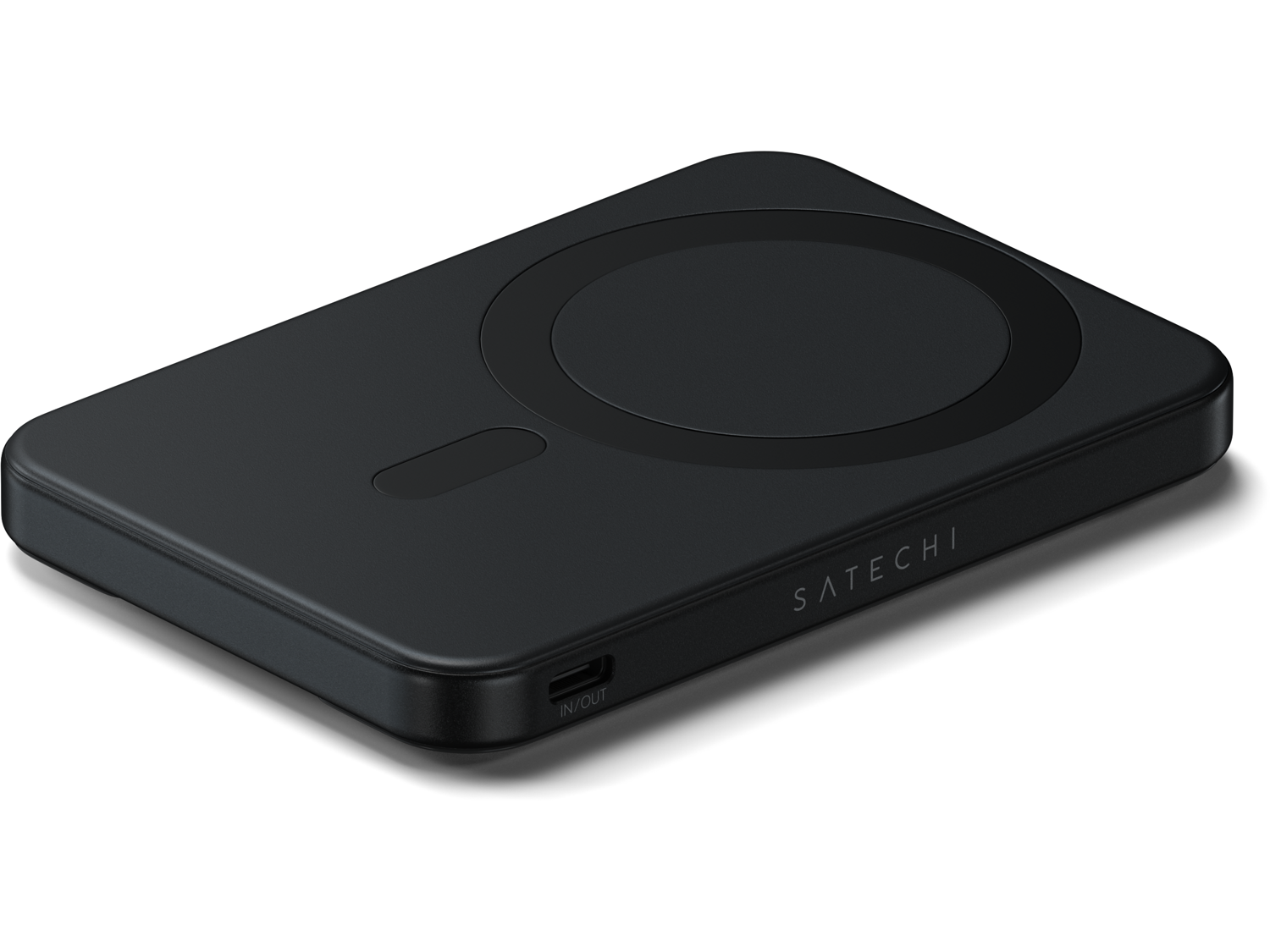 Satechi Qi2 5K Magnetic Power Bank with Stand - Black
