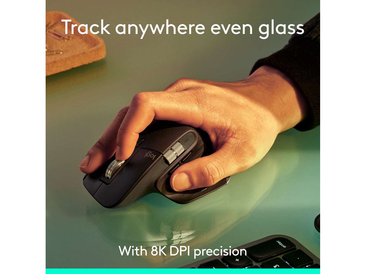 Logitech MX Master 3S Performance Wireless Mouse, GRAPHITE