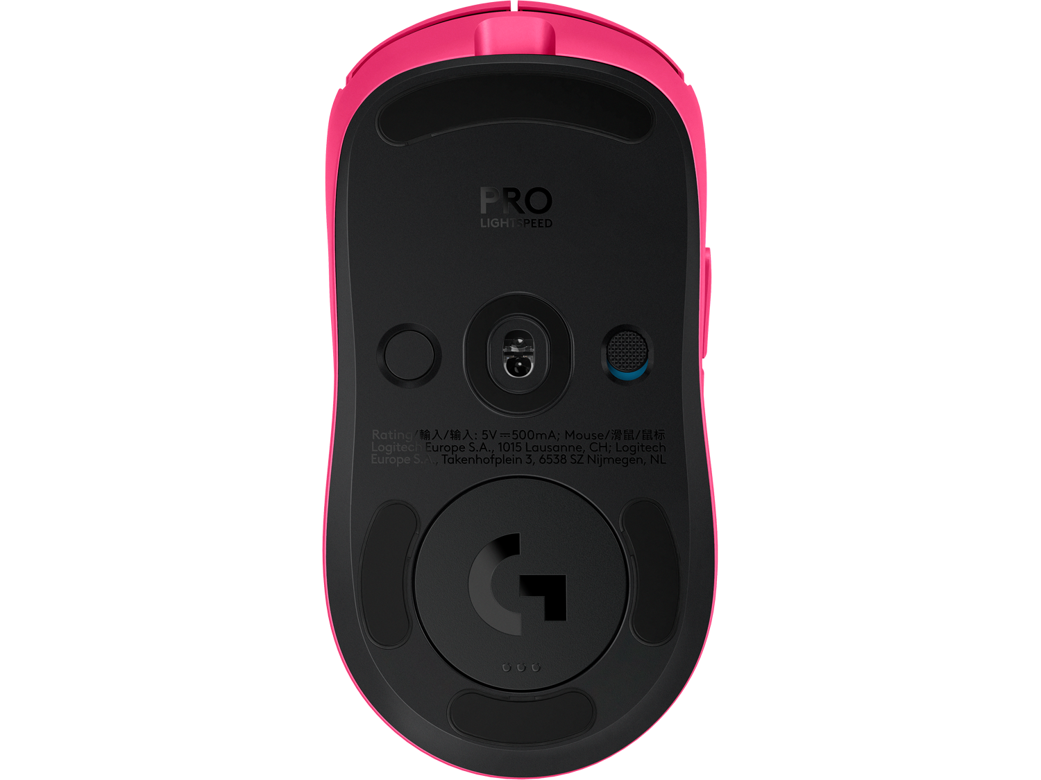 Logitech PRO 2 LIGHTSPEED Wireless Mouse, Pink
