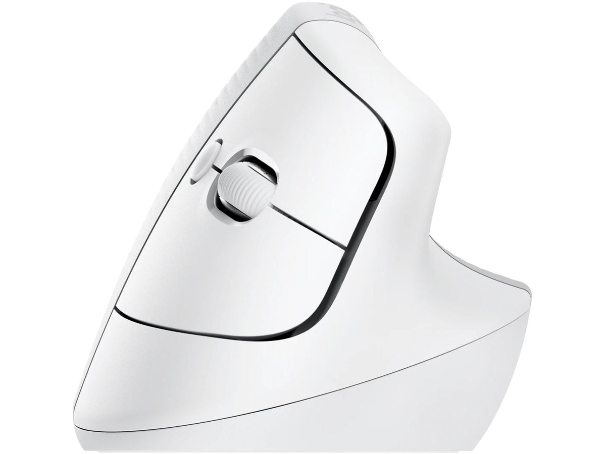 Logitech Lift Vertical Ergonomic Mouse for Business, Off-white
