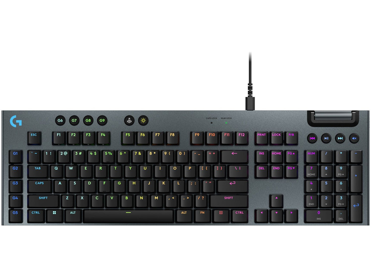 Logitech G915 X Tactile - Black - US INT`L