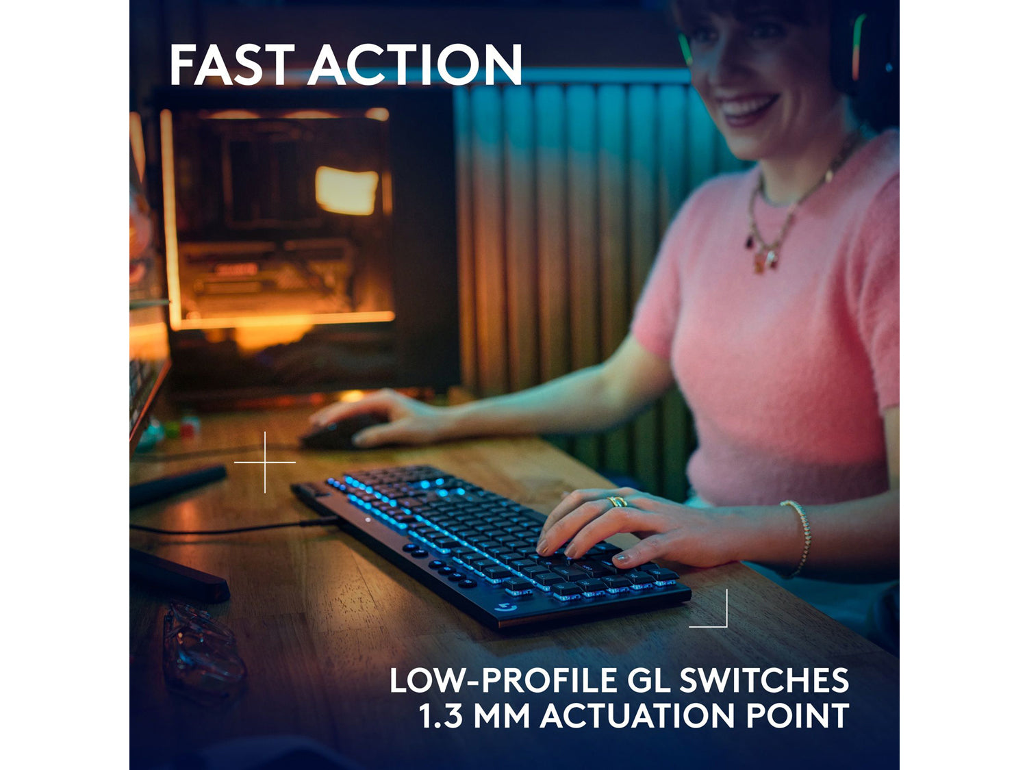 Logitech G915 X Tactile - Black - US INT`L