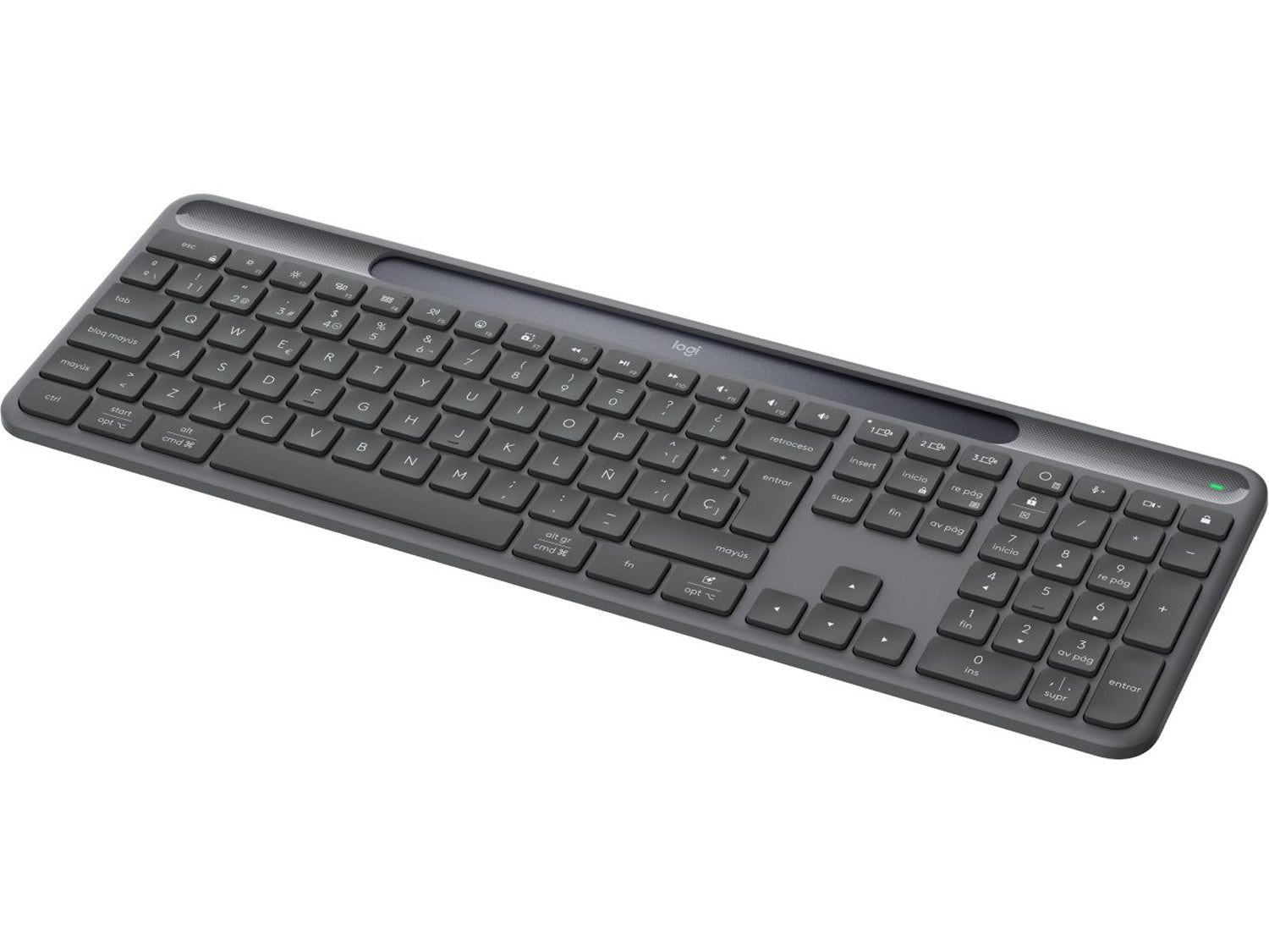 Logitech Signature Slim Solar+ K980 for Business, Graphite