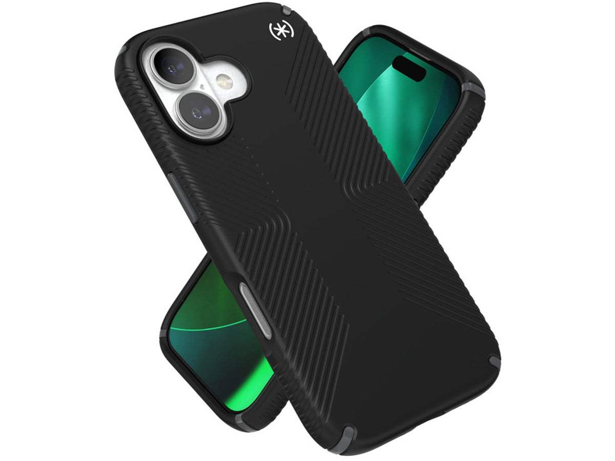 Speck iPhone 17, Presidio2 Grip Black/Slate Grey
