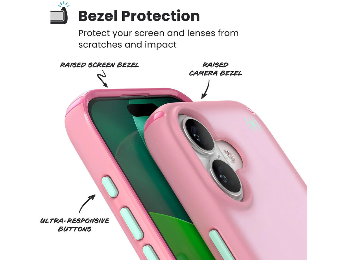 Speck iPhone 17 Presidio LUX +MS Ibis Pink/Dark Ibis/Kanom Green