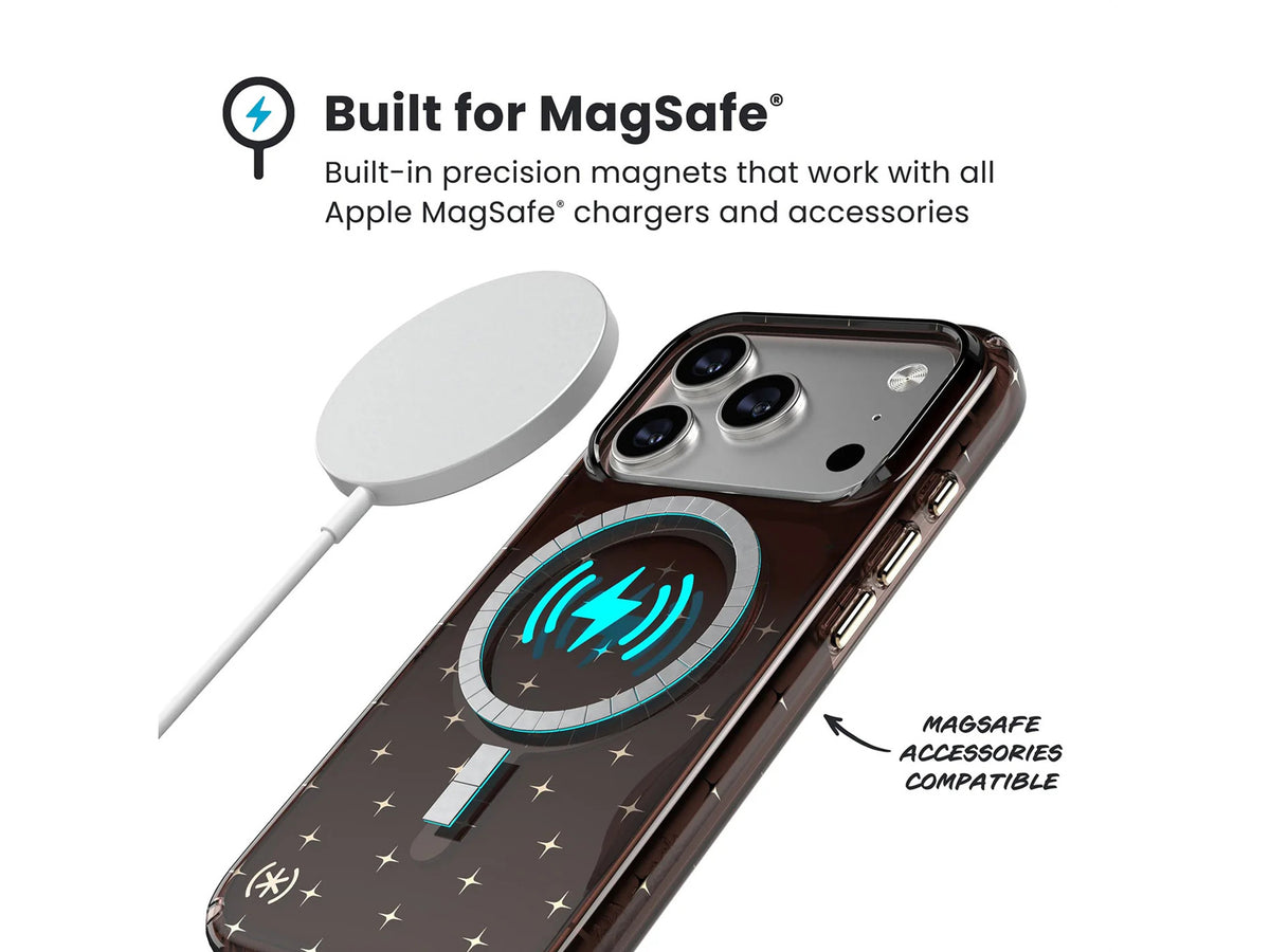Speck iPhone 17 Pro Presidio LUX +MS Luxury Shade/Gold Stars