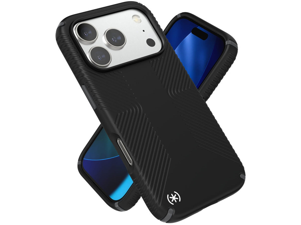 Speck iPhone 17 Pro Presidio2 Pro, MagSafe, Black/Slate Grey