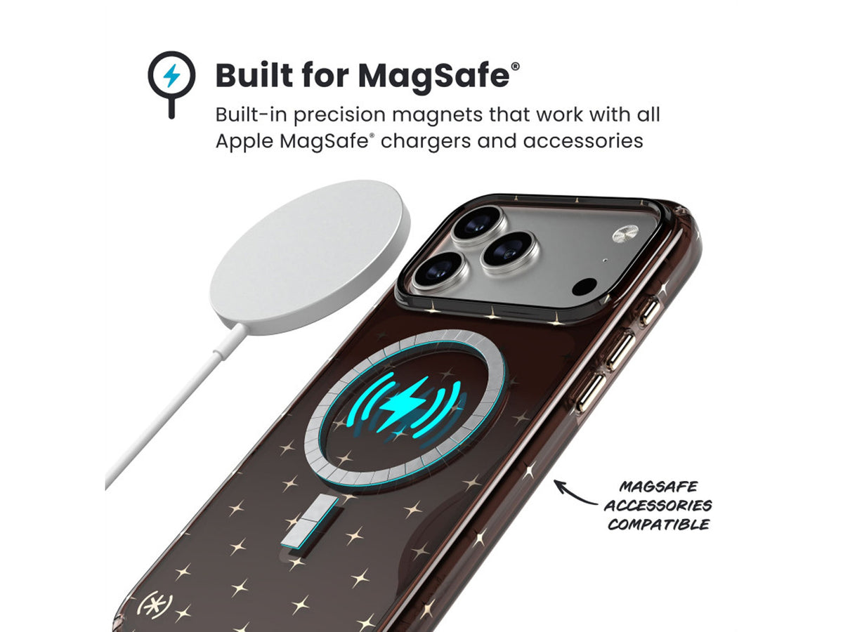 Speck iPhone 17 Pro Max Presidio LUX +MS Luxury Shade/Gold Stars