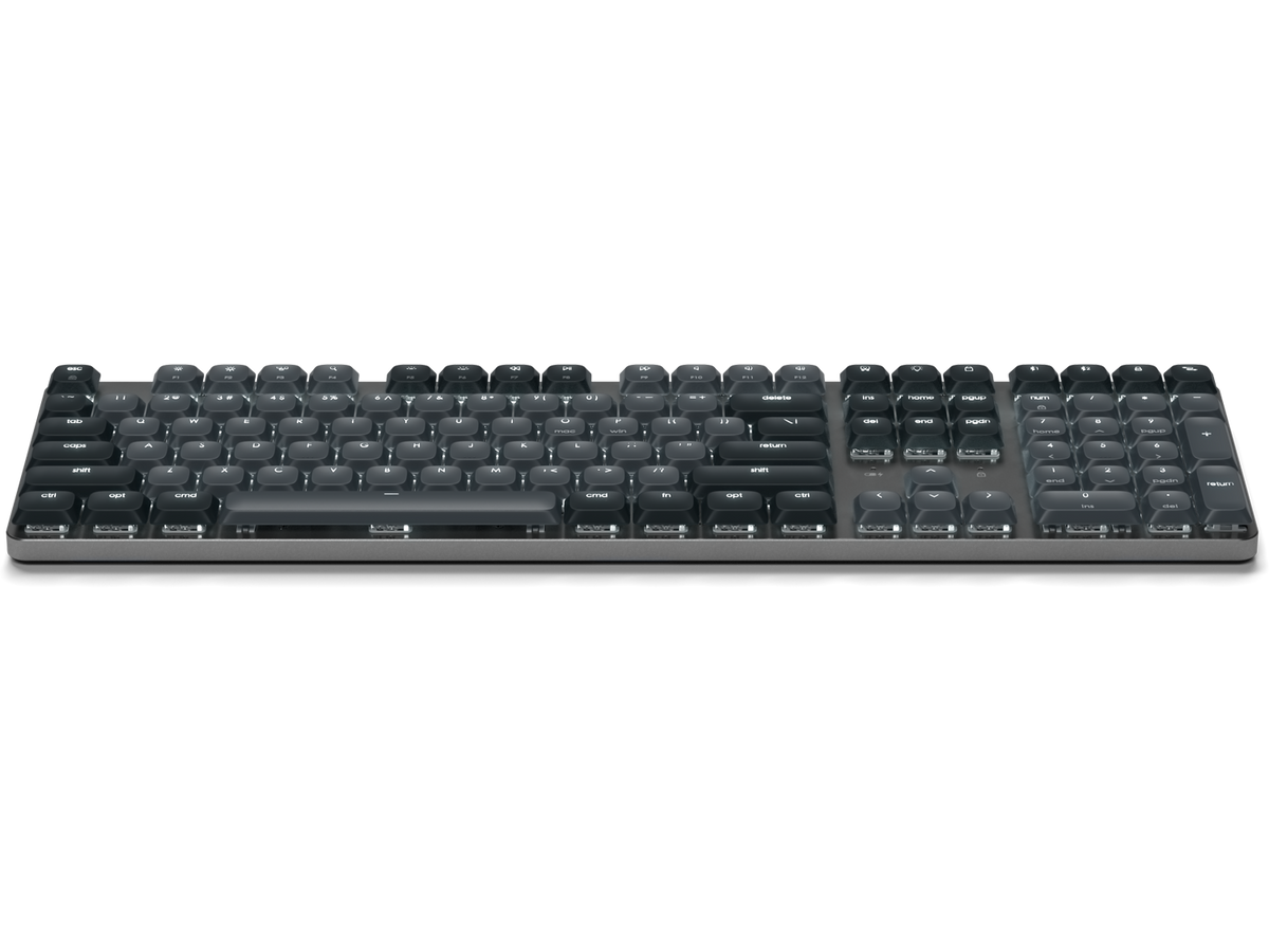 Satechi SM3 Slim Mechanical Backlit Bluetooth Keyboard (Light) - US - Dark