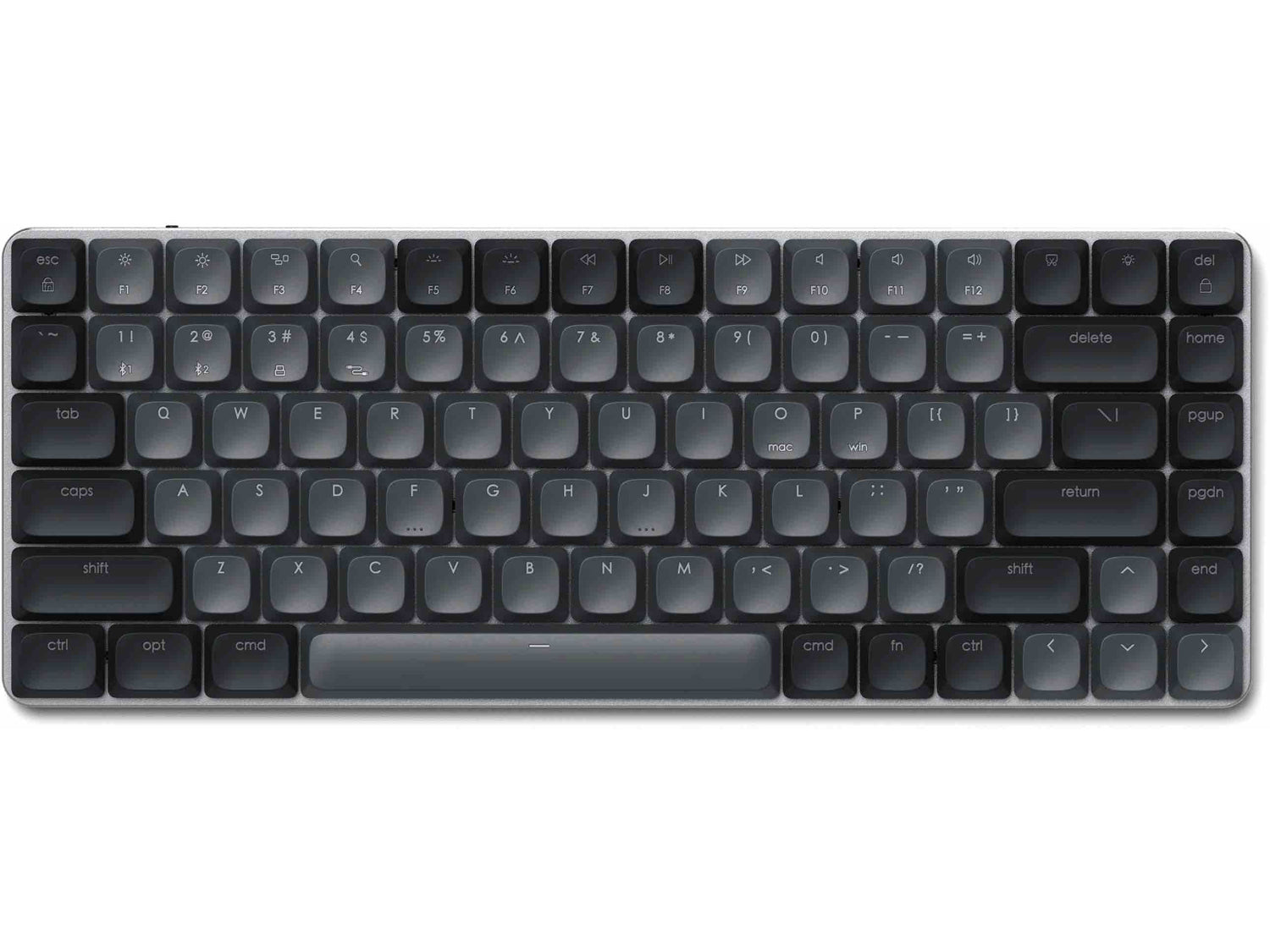 Satechi SM1 Slim (Windows Keycaps - Windows, Left Alt, Right Alt 2.4GHz USB Receiver) - Dark