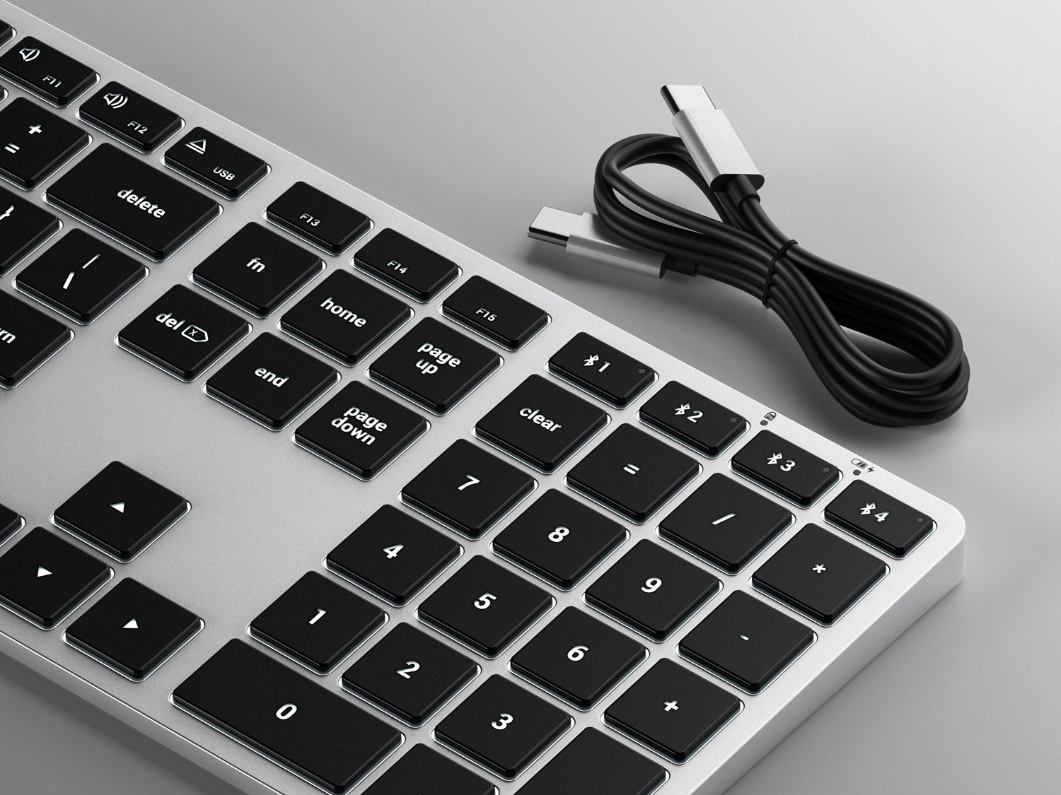 Satechi Slim X3 Bluetooth Keyboard US - Silver
