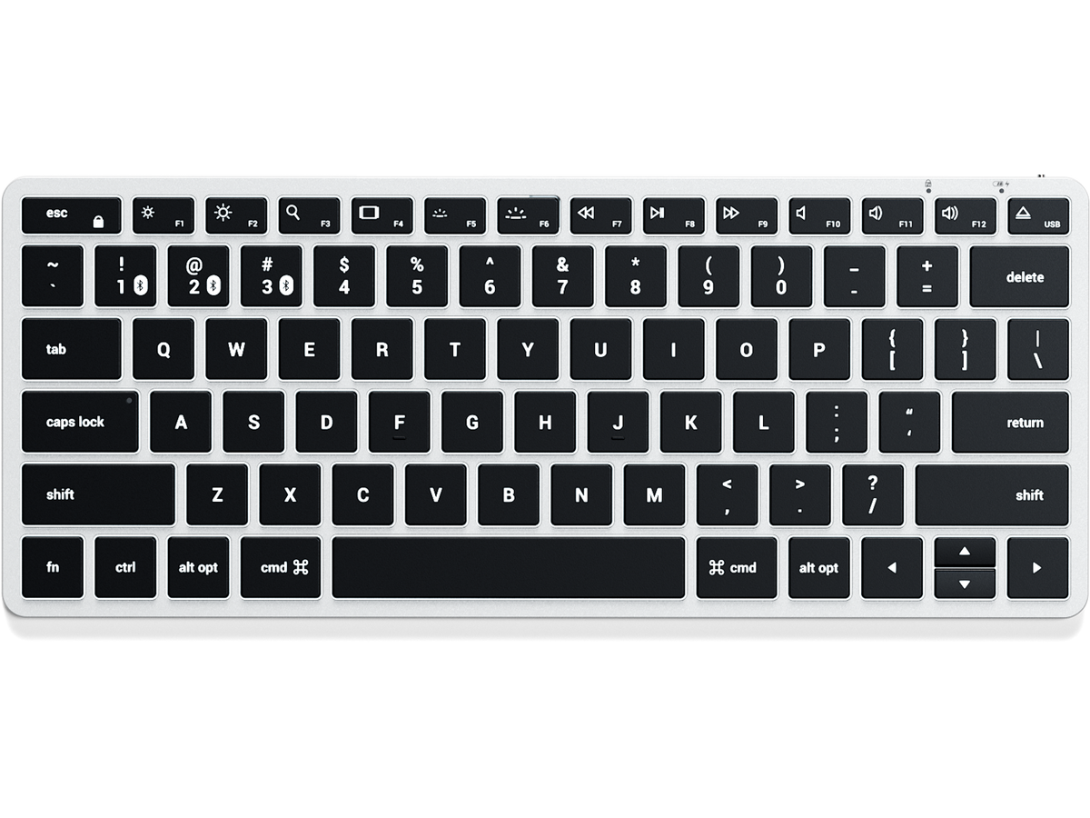 Satechi Slim X1 Bluetooth Keyboard US - Silver