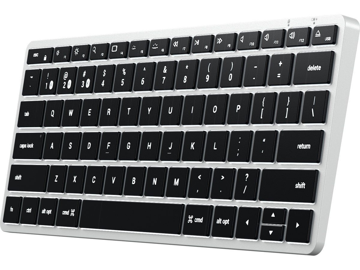Satechi Slim X1 Bluetooth Keyboard US - Silver