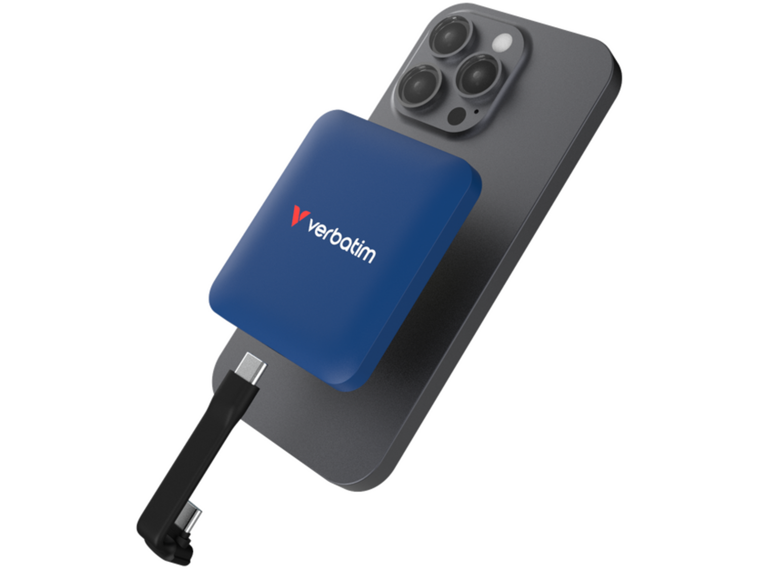 2TB Verbatim SnapBack SSD Blue Metallic