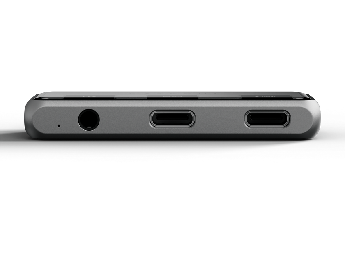 Satechi Mobile XR Hub with dual USB-C and Audio - Space Gray