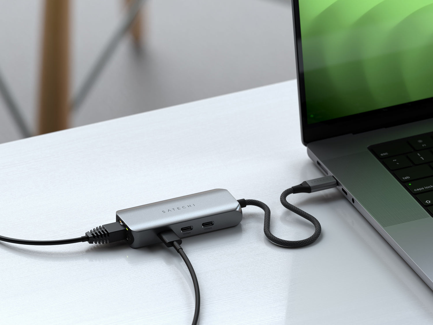 Satechi 4-In-1 USB-C Hub With 2.5 Gigabit Ethernet