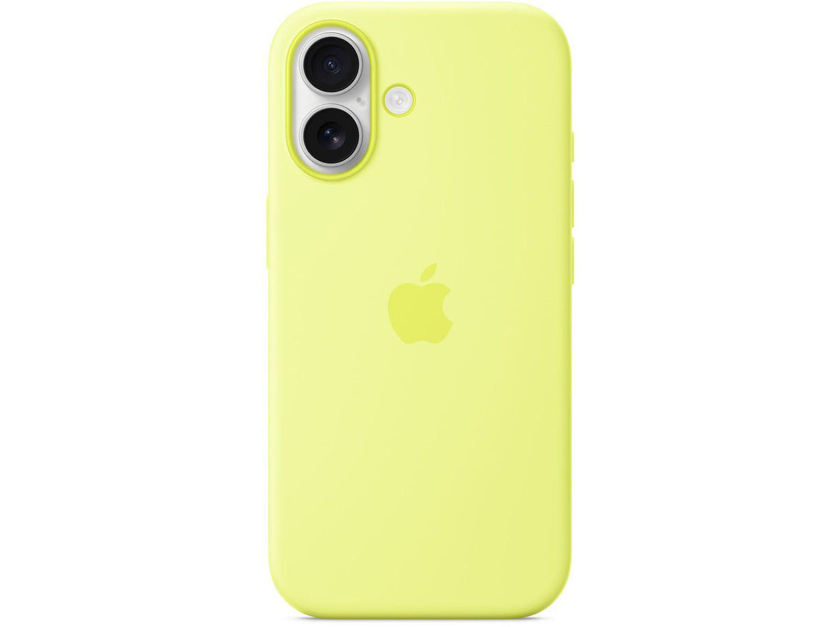 Apple iPhone 17 Silicone Case with MagSafe - Neon Yellow