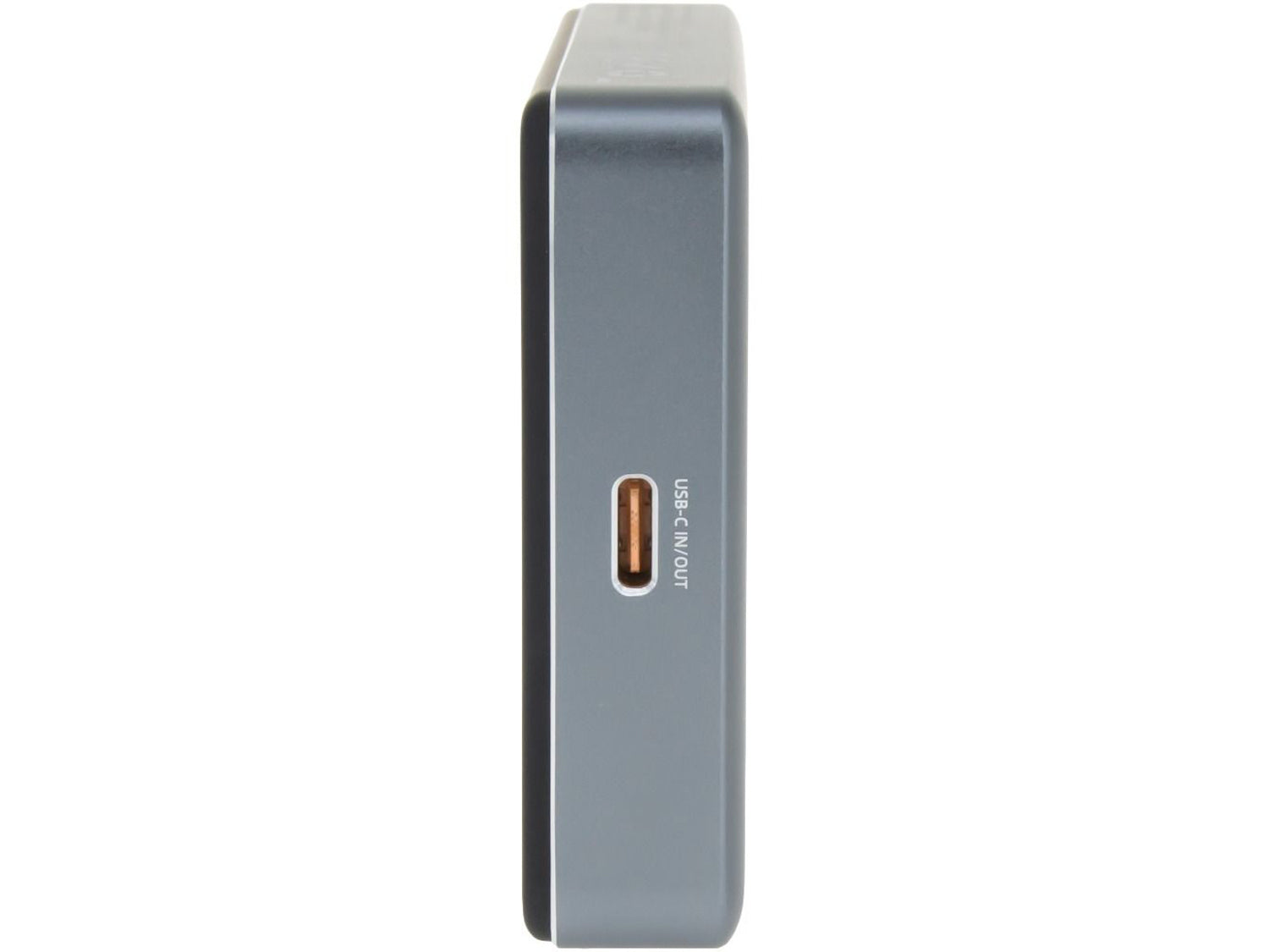 Dviced Qi2 Ultrathin MagSafe Power bank 10000mAh, Black/Grey