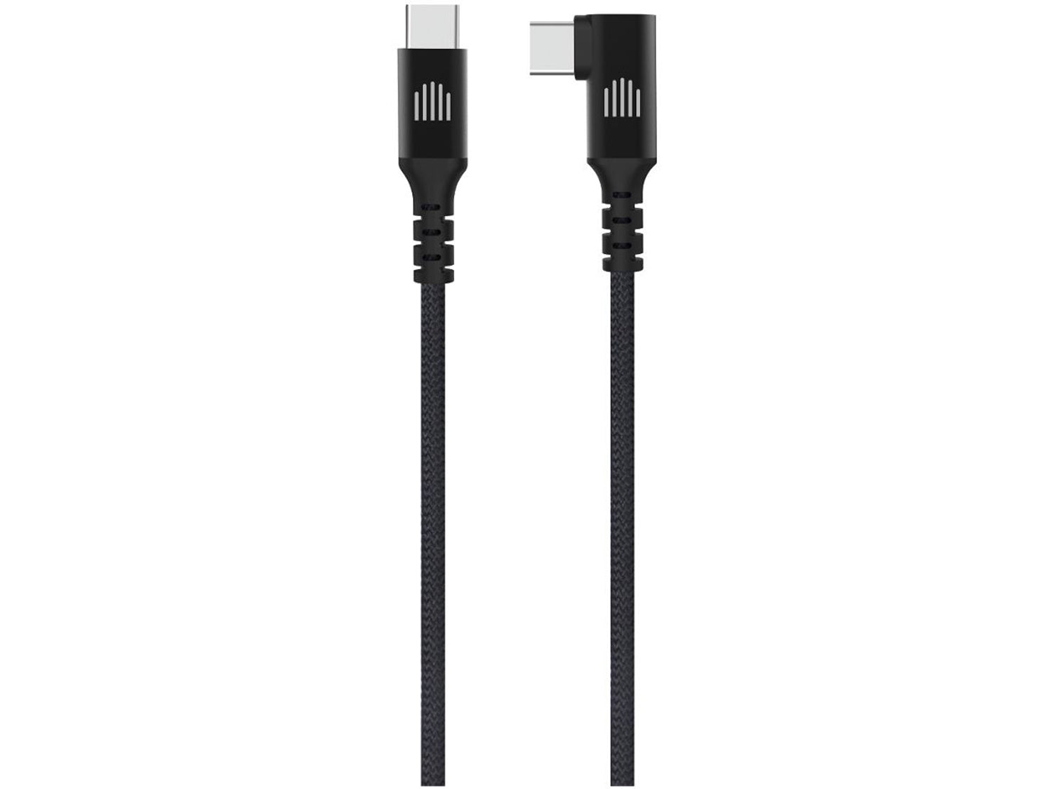 Dviced Angled Braided cable USB-C to USB-C 1.25m
