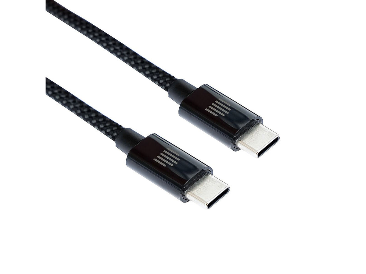 Dviced Magnetic Braided Cable USB-C to USB-C, 1.25m - Dark Grey