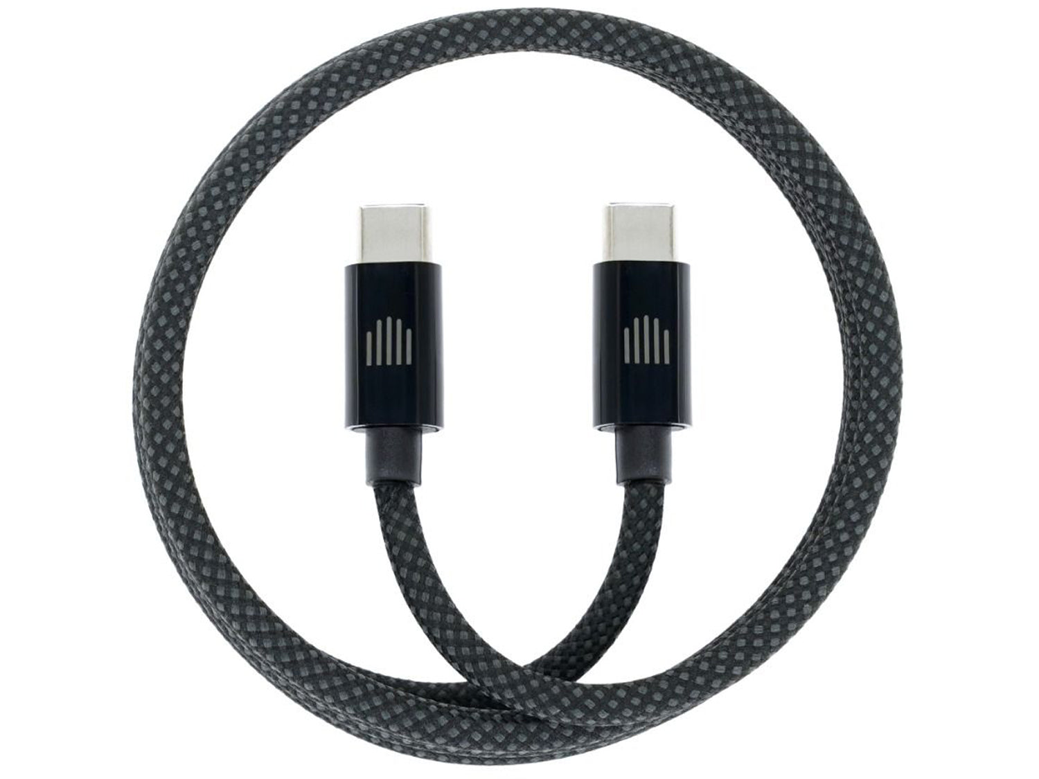 Dviced Magnetic Braided Cable USB-C to USB-C, 1.25m - Dark Grey