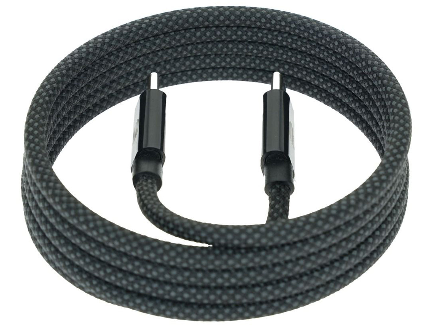 Dviced Magnetic Braided Cable USB-C to USB-C, 1.25m - Dark Grey