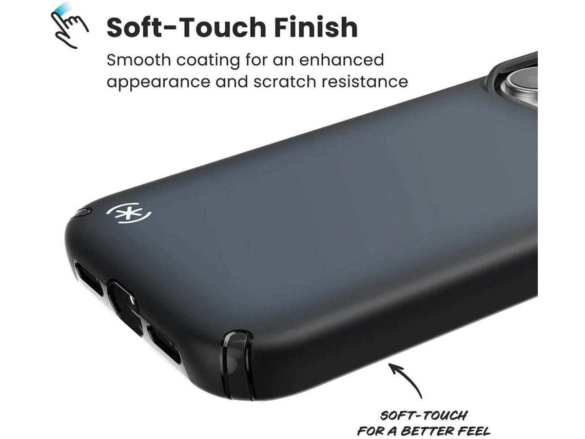 Speck iPhone 15 Presidio2 Pro, Black/Slate Grey