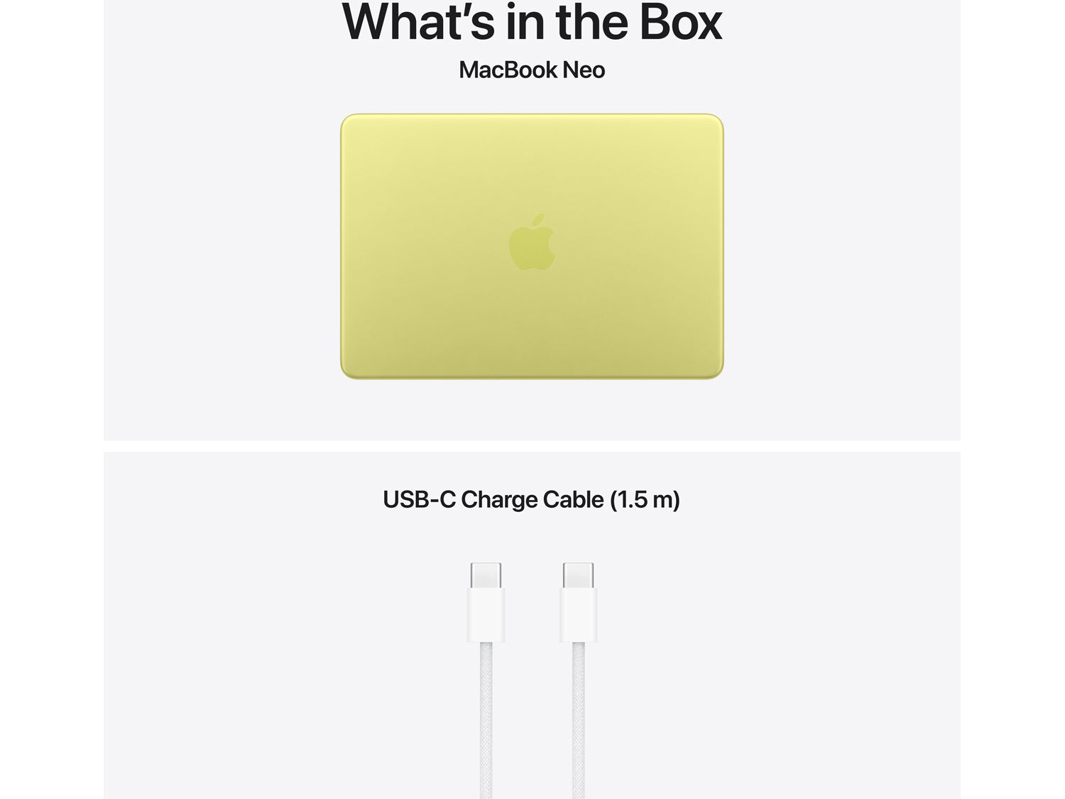 Apple MacBook Neo 13 Citrus