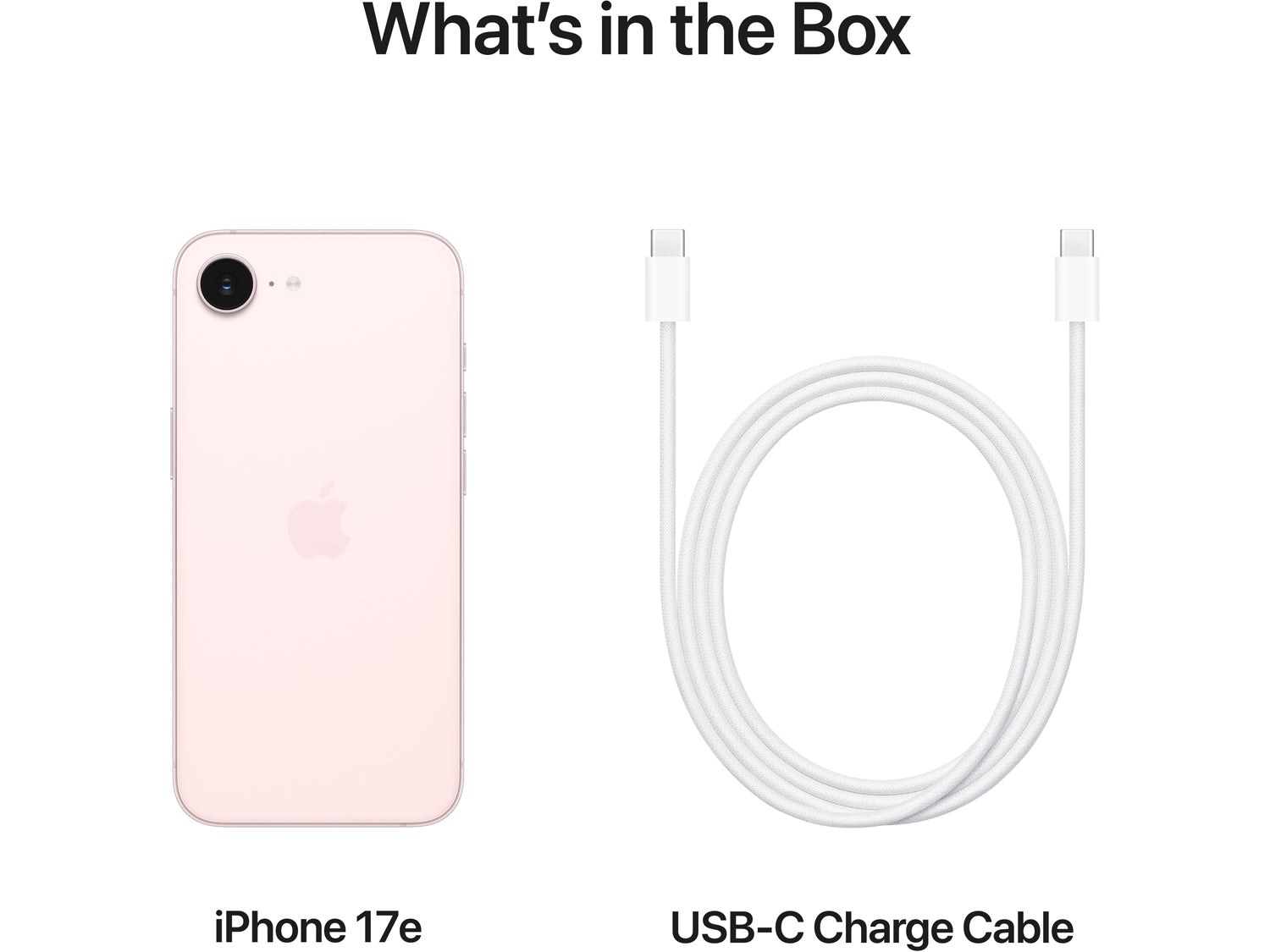Apple iPhone 17e - 8GB RAM / 256GB, Soft Pink