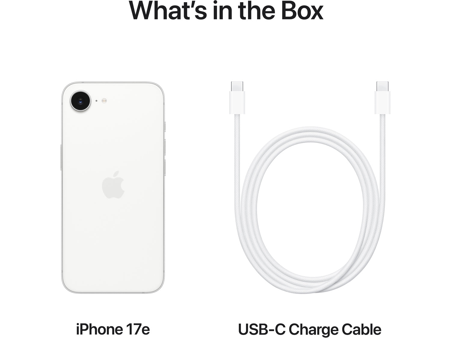 Apple iPhone 17e - 8GB RAM / 256GB, White