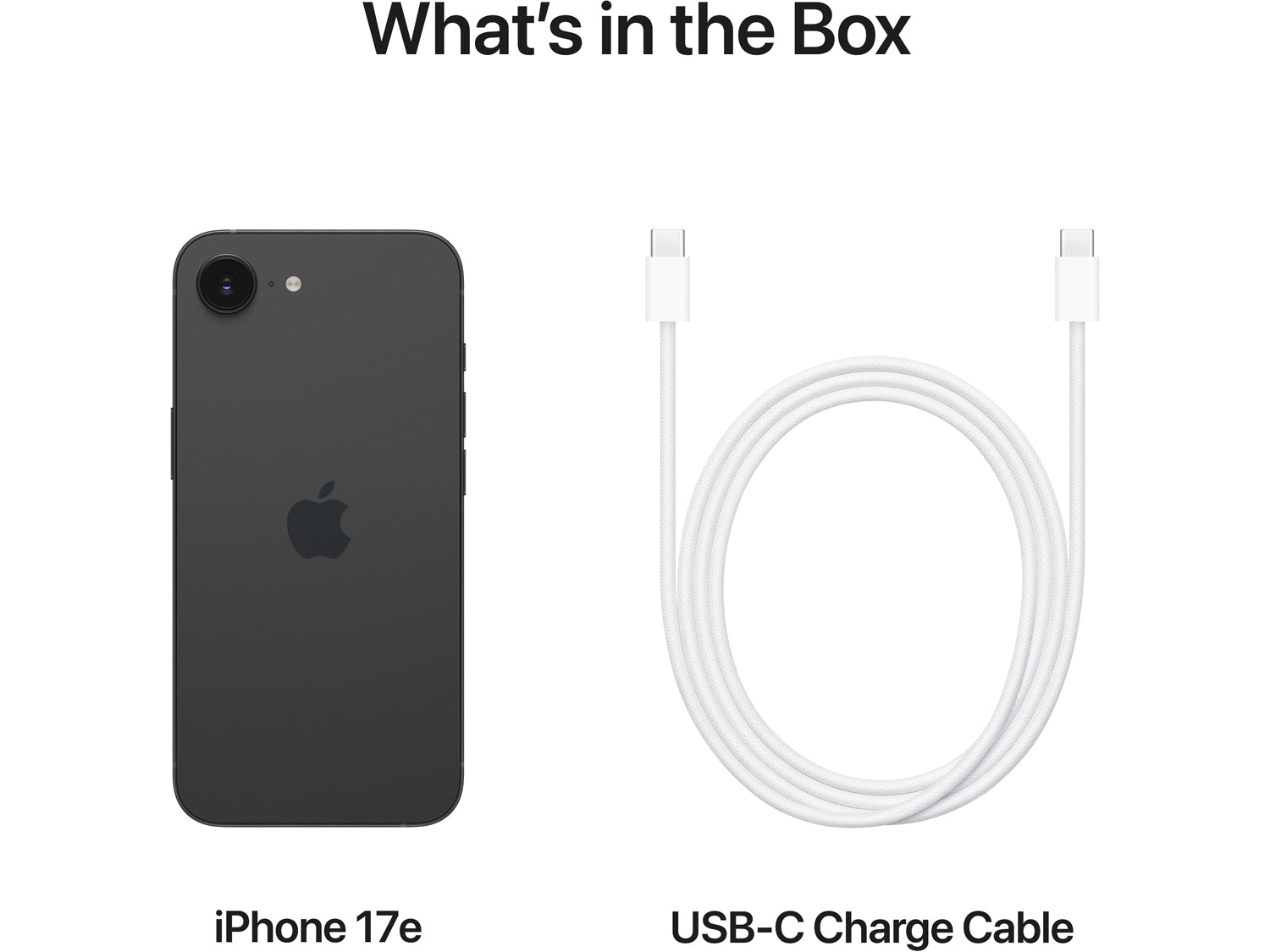 Apple iPhone 17e - 8GB RAM / 256GB, Black