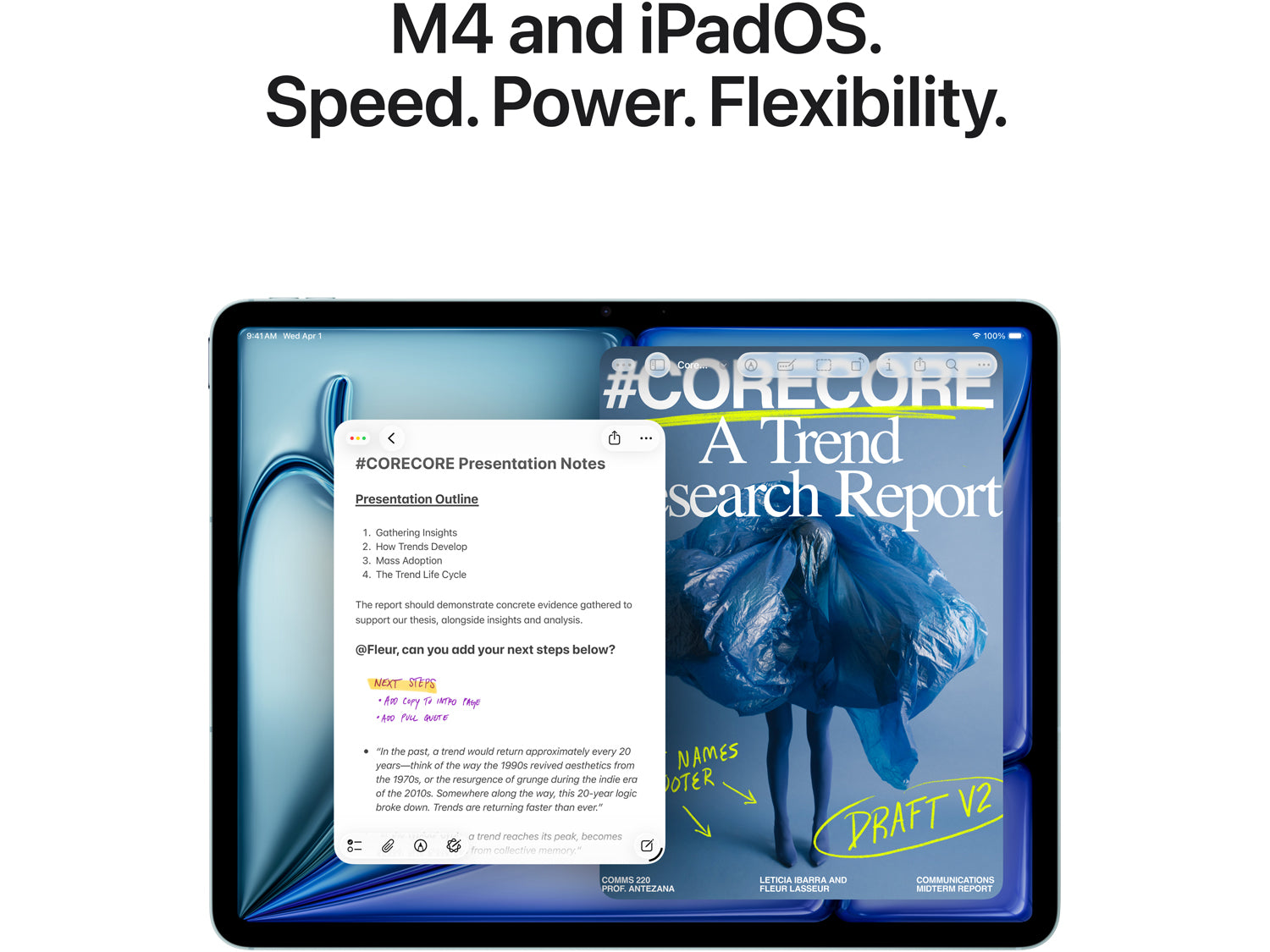 Apple iPad Air 11" M4 Wi-Fi + Cellular - 12GB RAM / 256GB, Blue
