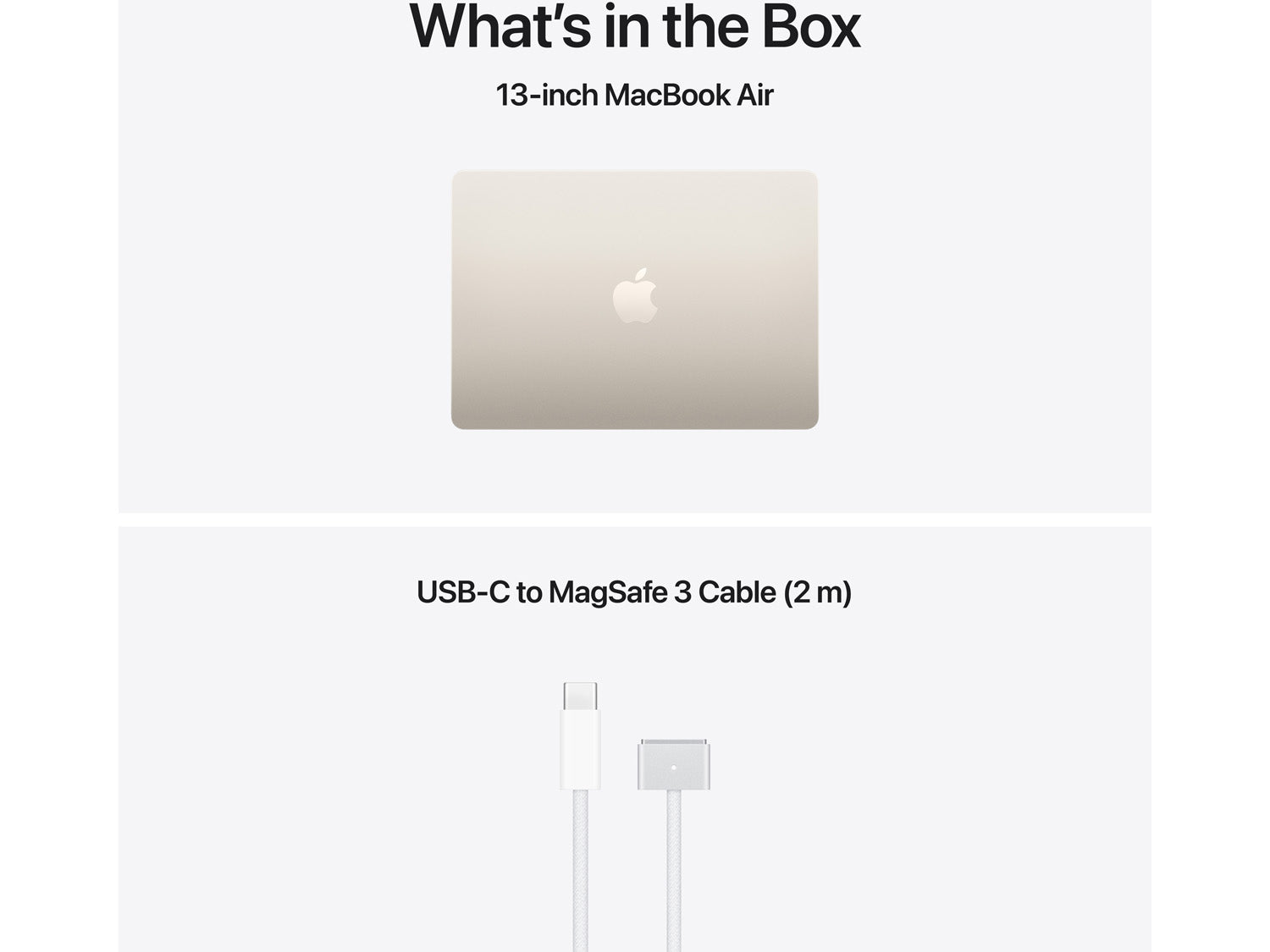 Apple MacBook Air 13.6" M5 Starlight