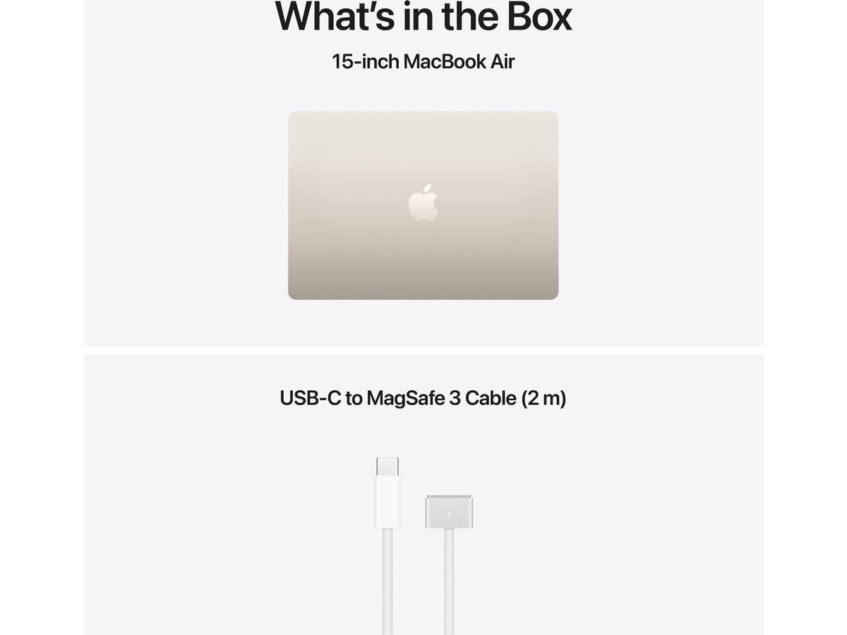 Apple MacBook Air 15.3" M5 Starlight