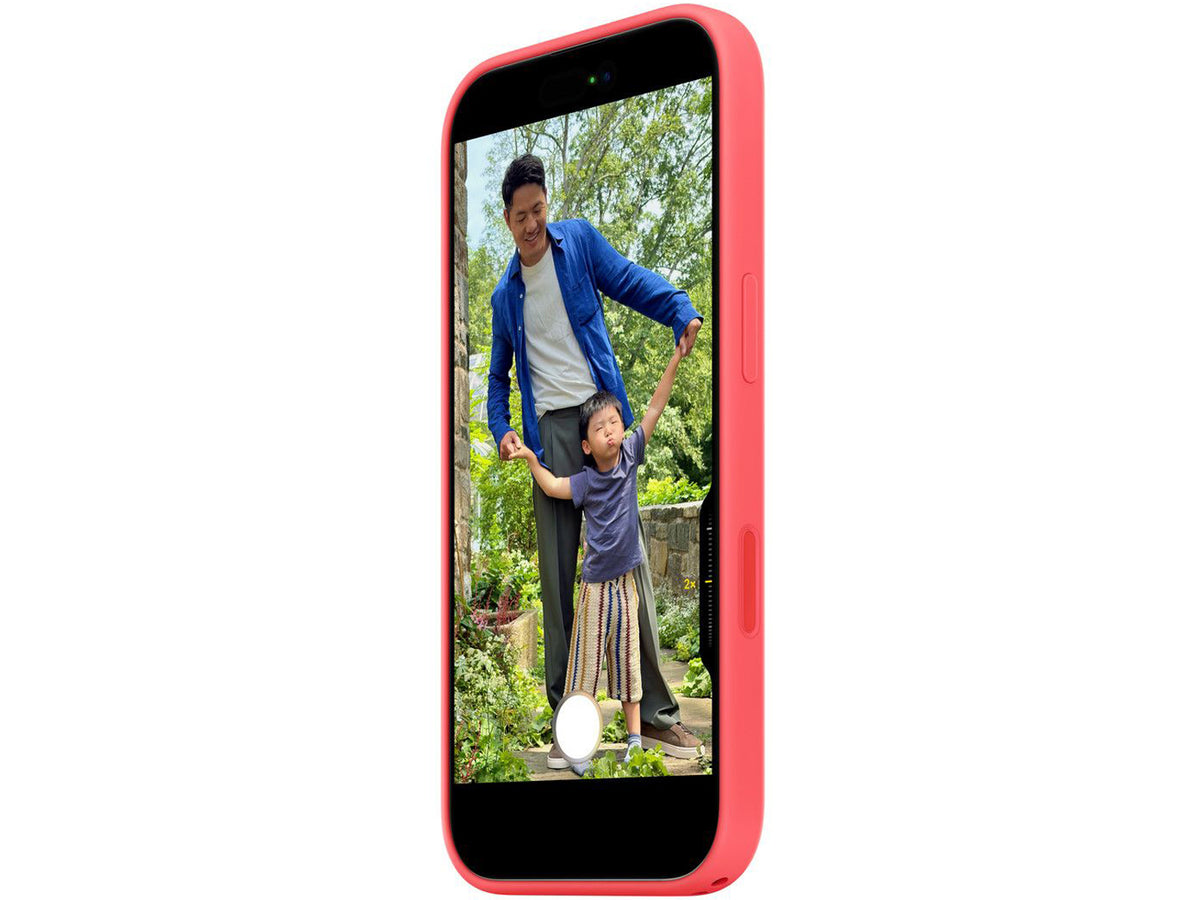 Apple iPhone 17 Silicone Case with MagSafe - Bright Guava