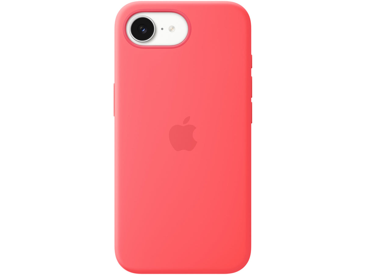 Apple iPhone 17e Silicone Case with MagSafe - Bright Guava