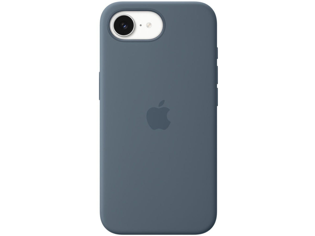 Apple iPhone 17e Silicone Case with MagSafe - Anchor Blue
