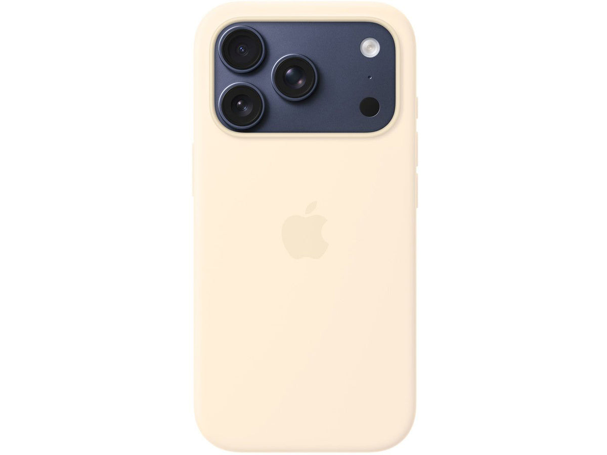 Apple iPhone 17 Pro Silicone Case with MagSafe - Vanilla