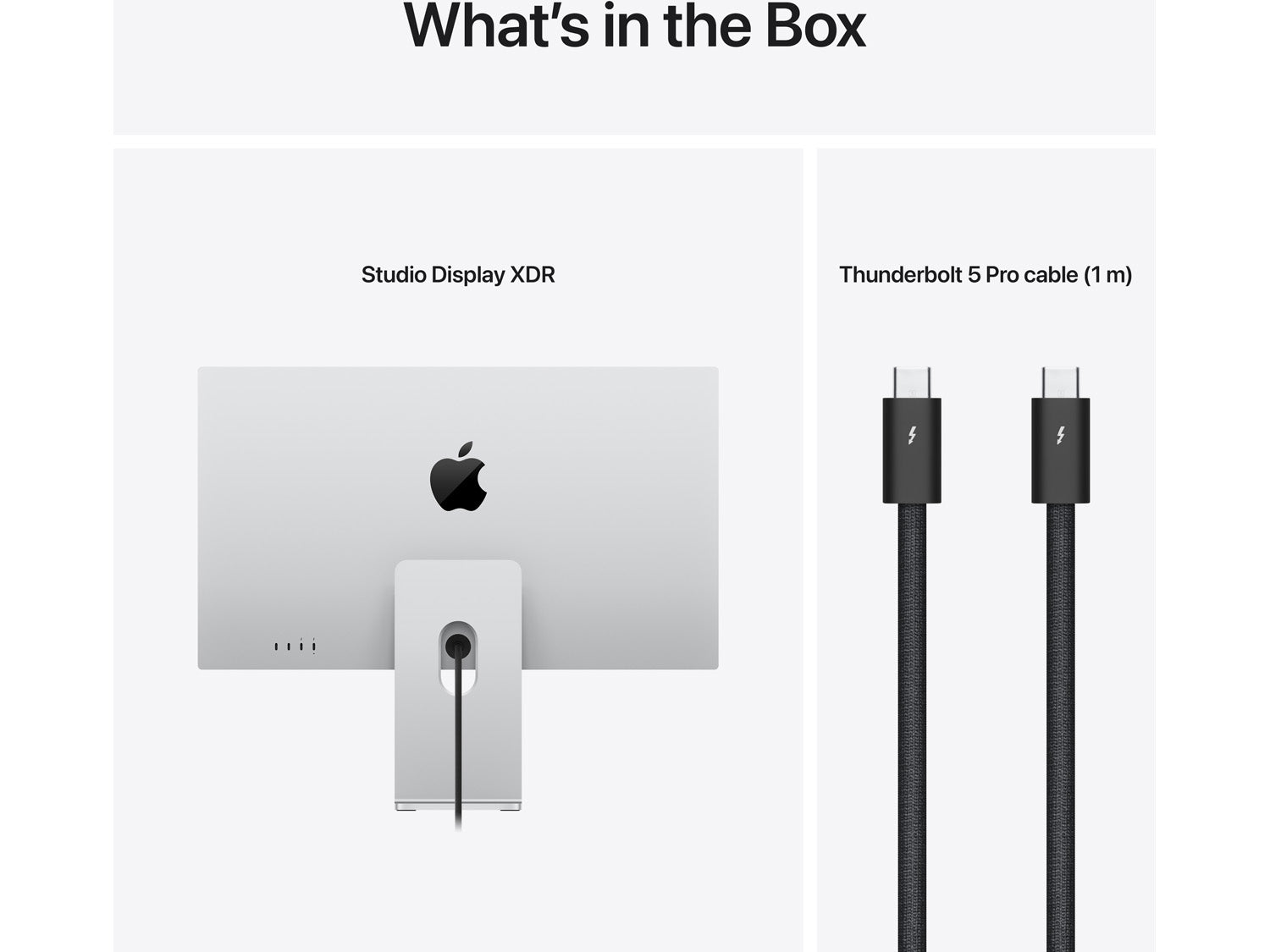 Apple Studio Display XDR - Standard Glass - Tilt- and Height-Adjustable Stand (2026)