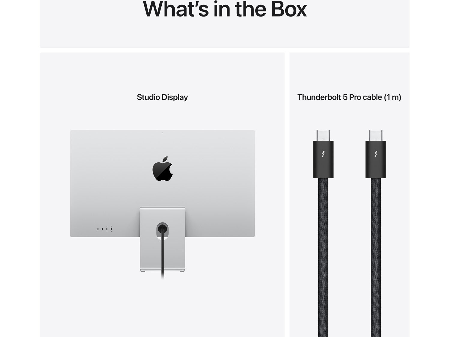 Apple Studio Display - Standard Glass - Tilt- and Height-Adjustable Stand (2026)