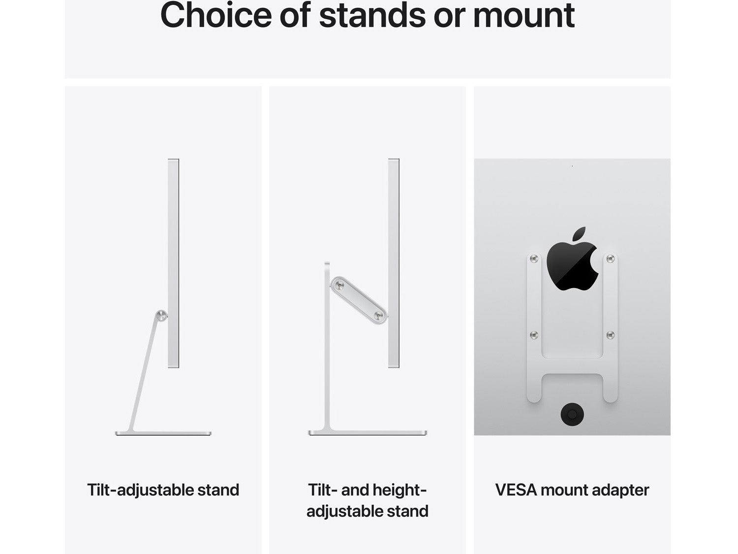 Apple Studio Display - Standard Glass - Tilt-Adjustable Stand (2026)