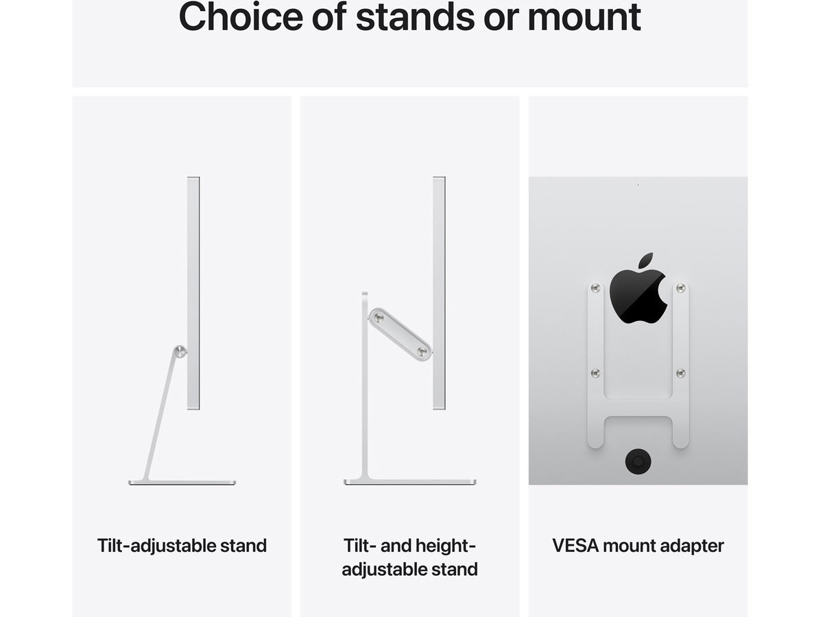 Apple Studio Display - Standard Glass - Tilt-Adjustable Stand (2026)