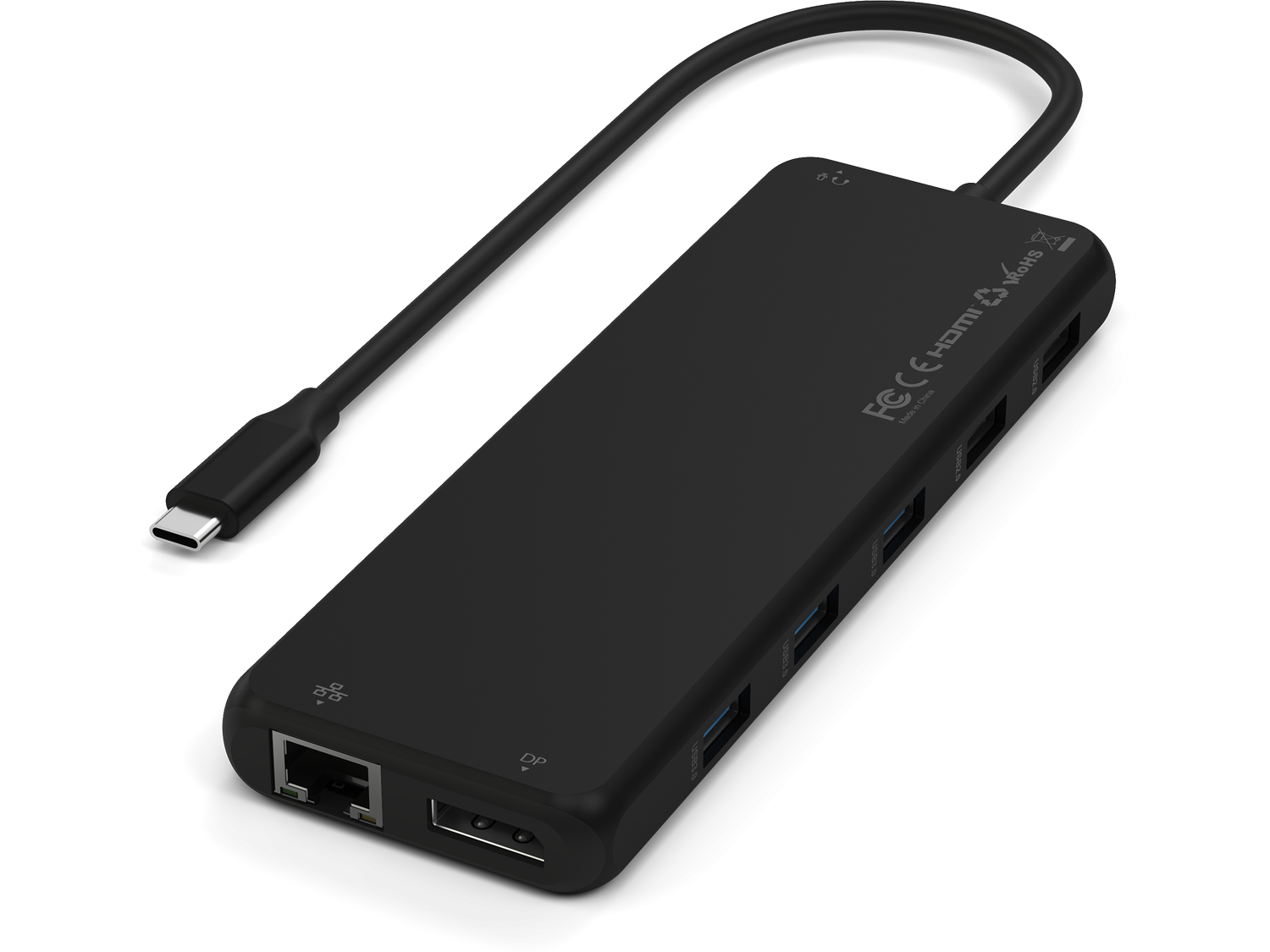 Satechi 13-in-1 USB-C Triple Display Multiport Adapter - Black