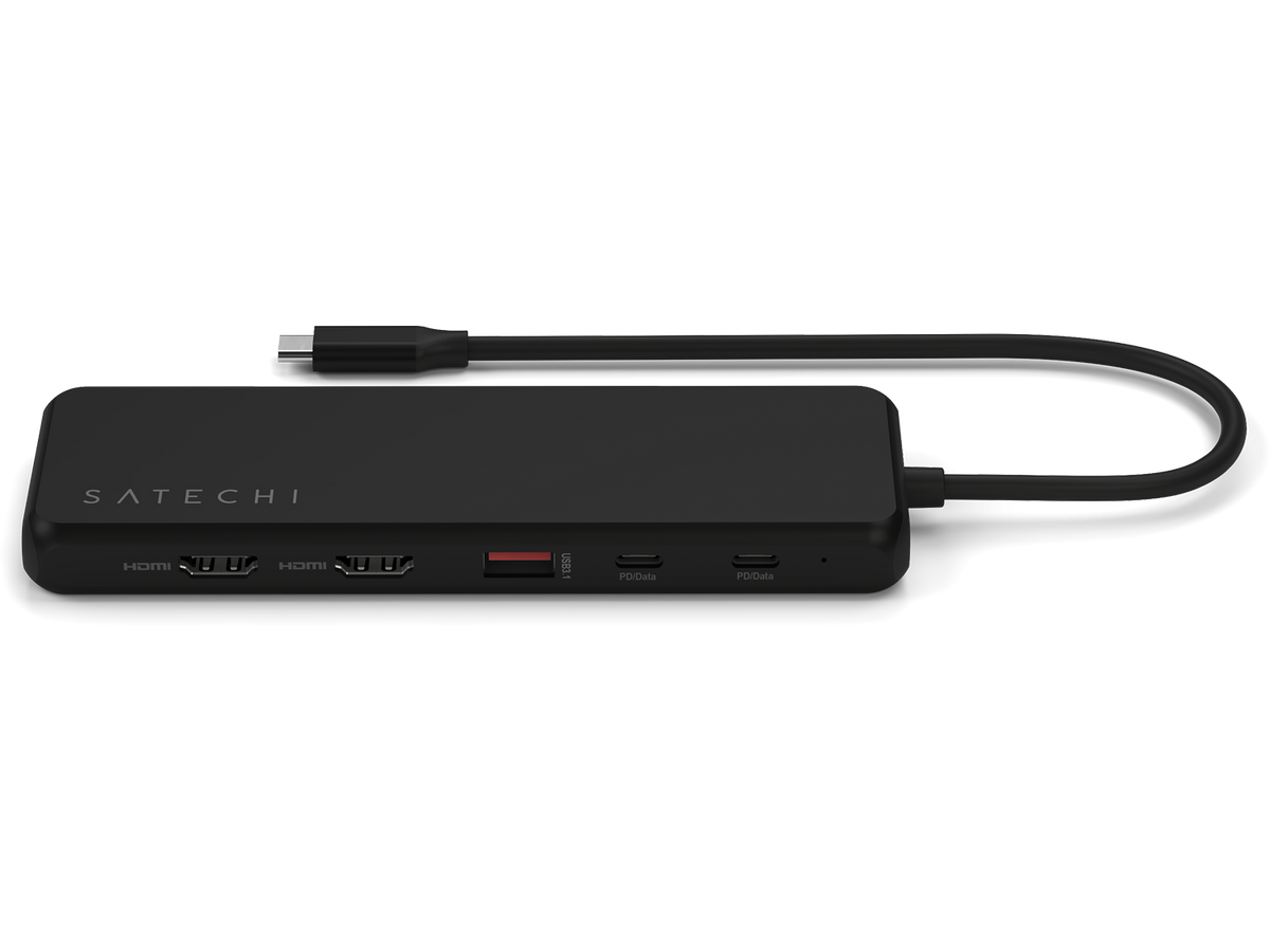 Satechi 13-in-1 USB-C Triple Display Multiport Adapter - Black