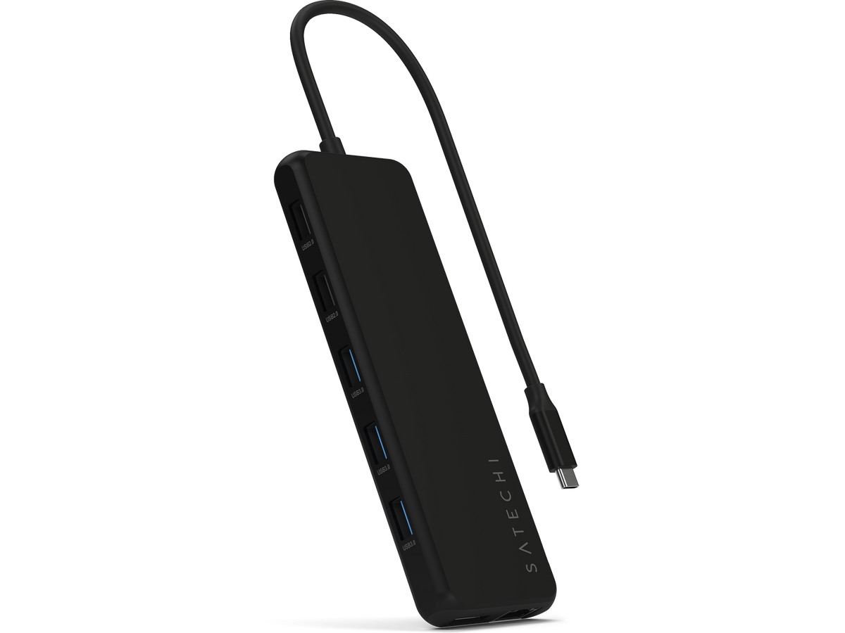 Satechi 13-in-1 USB-C Triple Display Multiport Adapter - Black