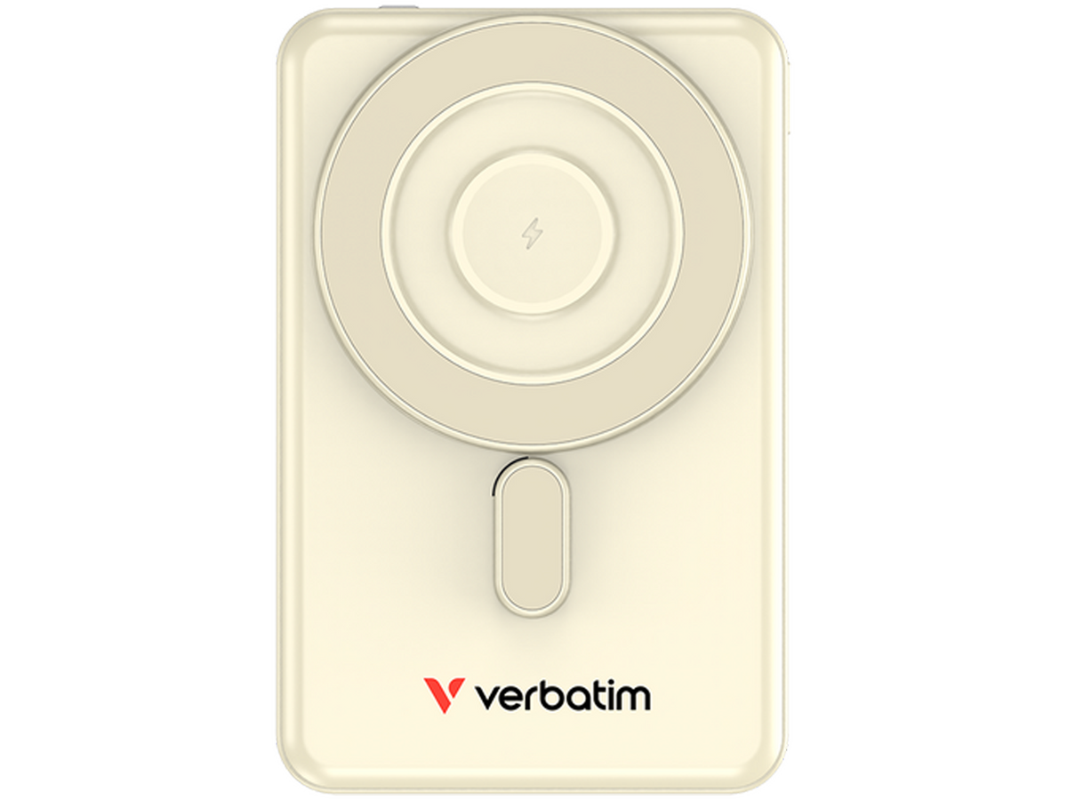 Verbatim Charge 'n' Go Two Cable Magnetic Wireless Charging 5,000mAh - Gold