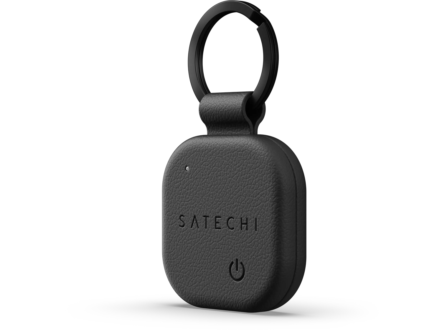 Satechi Vegan-leather Findall Keychain - Black
