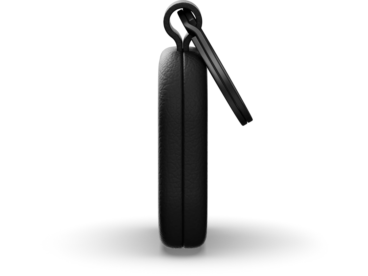 Satechi Vegan-leather Findall Keychain - Black