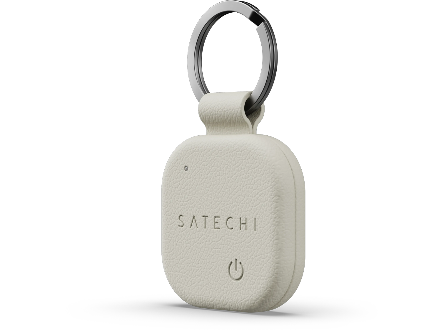 Satechi Vegan-leather Findall Keychain - Sand
